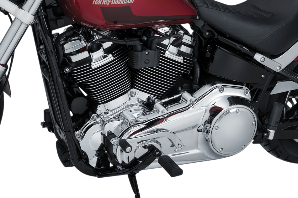 KURYAKYN Lower Front Engine Frame Cover - Precision™ - Chrome 6454