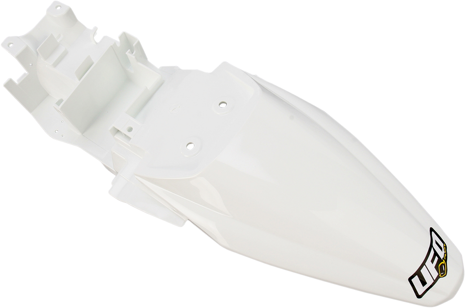 UFO MX Rear Fender - White KA04715-047