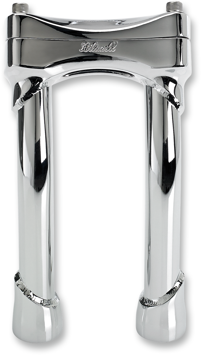 BILTWELL Risers - Murdock - Pullback - 8" - Chrome 6404-105-08