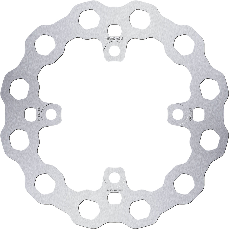 GALFER Brake Rotor Cubiq Fixed Rear DF193Q