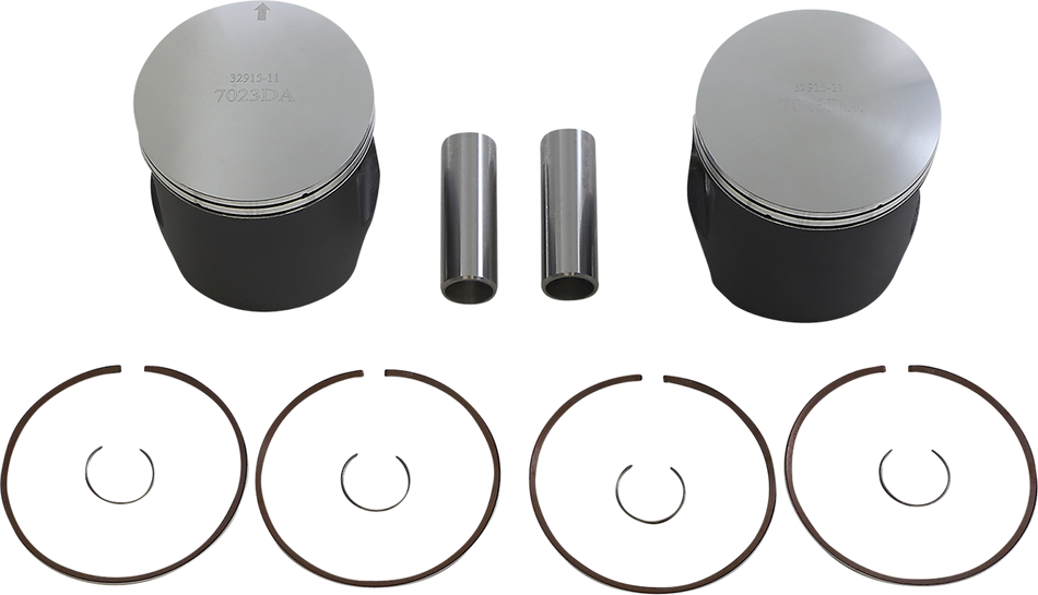 WOSSNER Piston Kit - Ski-Doo - Standard K7023DA-2