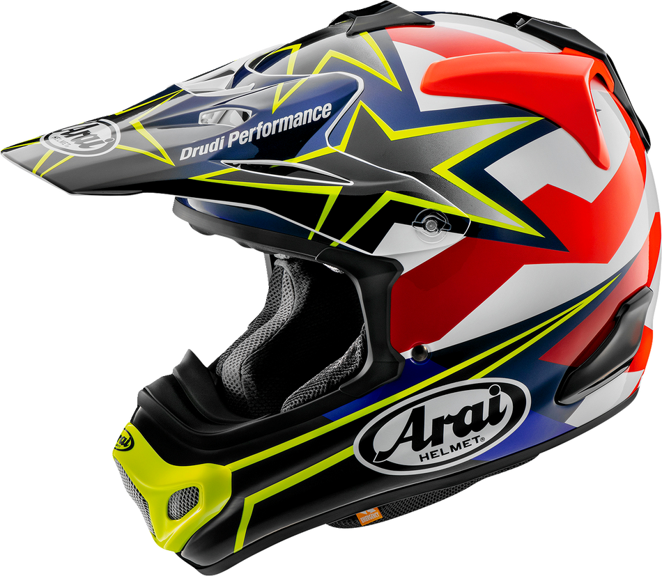 ARAI VX-Pro4 Helmet - Stars & Stripes - Yellow - XS 0110-8201