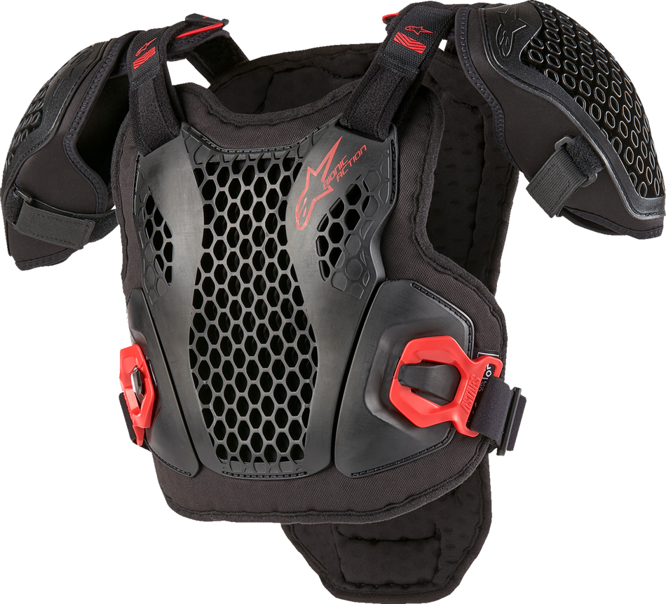 ALPINESTARS Youth Bionic Action Guard - Black/Red - S/M 6740424-13-S/M