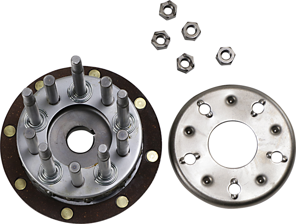 DRAG SPECIALTIES Complete 5 Stud Hub 17-0100A-BX-LB2