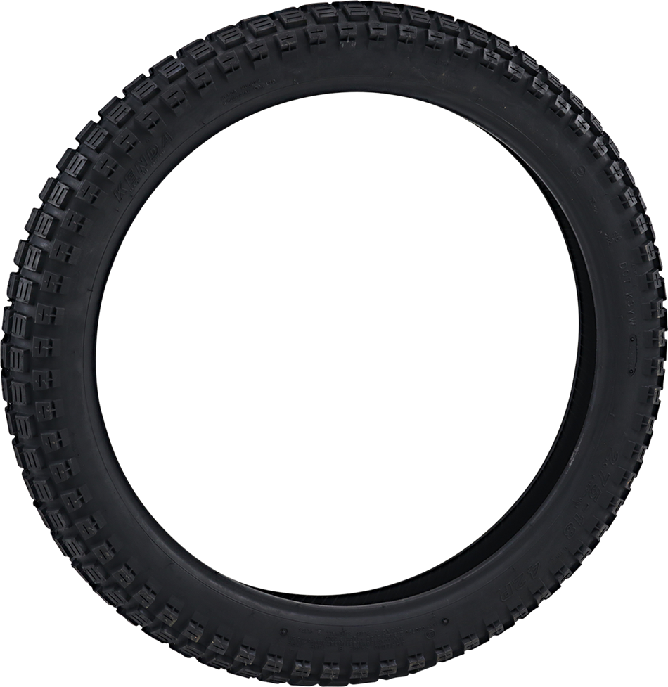 KENDA Tire - K262 - Front/Rear - 2.75"-18" - 42P 042621801B0