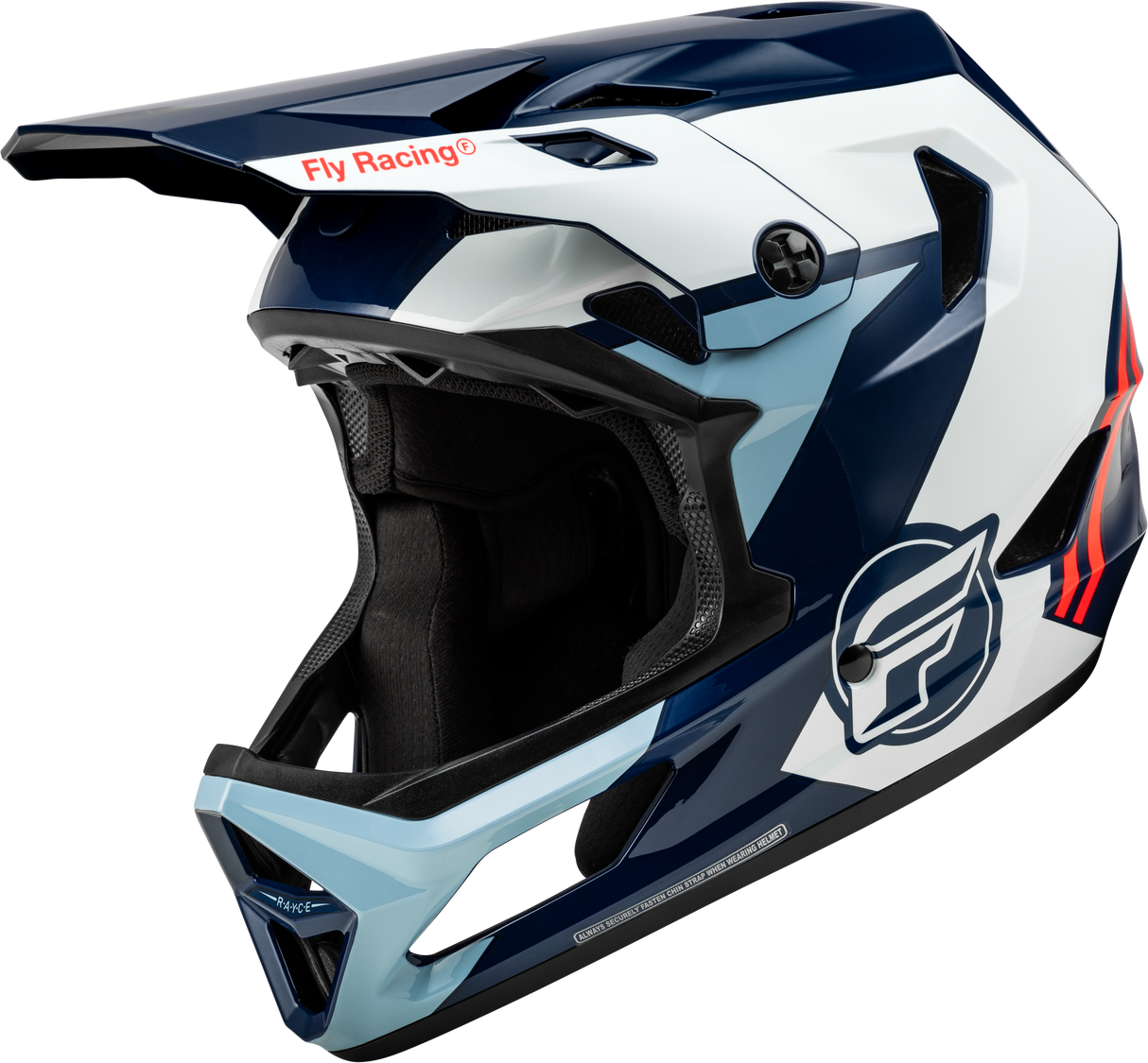 FLY RACING Rayce Helmet Red/White/Blue Md 73-3612M