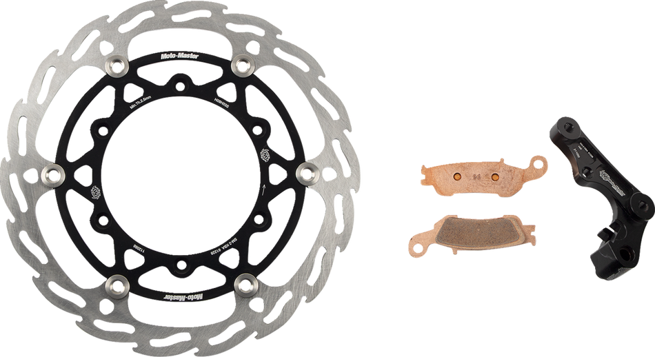 MOTO-MASTER Brake Rotor Kit - Flame Series - 270mm 310026-PU