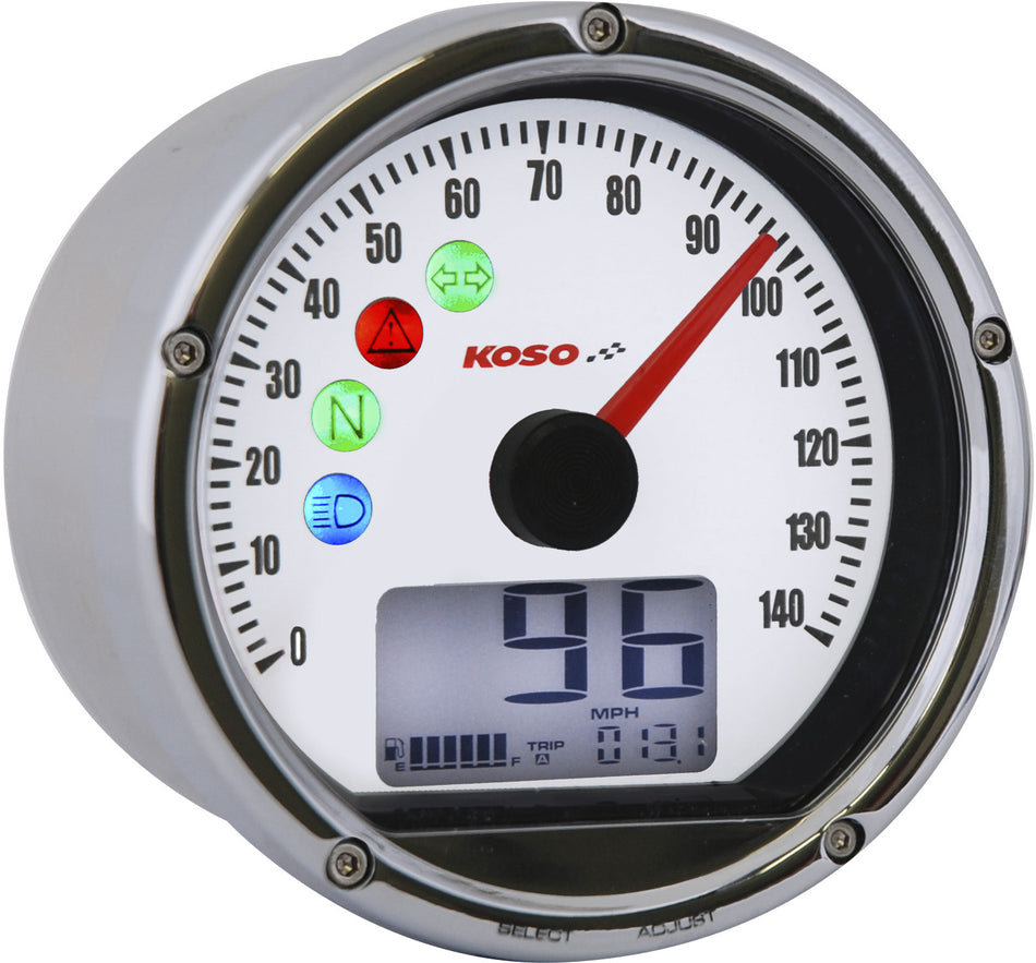 KOSOTnt-01s Speedometer Tachometer Combo WhiteBA035160-HD