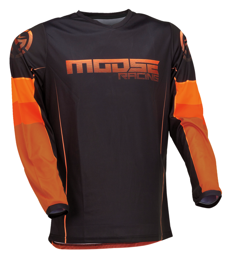 Camiseta MOOSE RACING Qualifier® - Naranja/Gris - Pequeña 2910-7196 