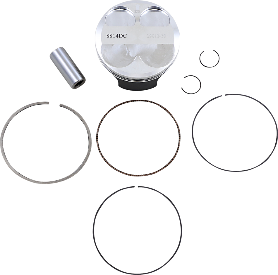 WOSSNER Piston Kit - KX250F - 76.98 mm 8814DC