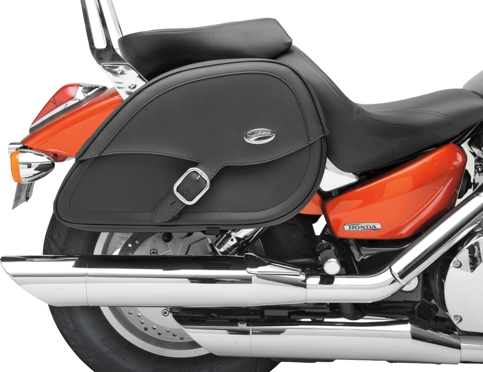 SADDLEMEN Drifter Rigid-Mount Specific-Fit Teardrop Saddlebags - VN900 3501-0485