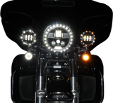 CUSTOM DYNAMICS ProBEAM LED-Scheinwerfer 7" - Schwarz PB-7-B 