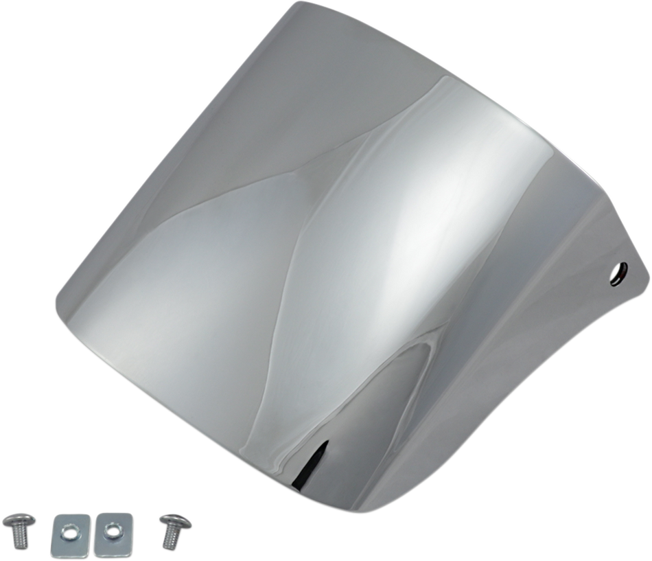 SHOW CHROME Front Fender Extension - Chrome - Medallion 52-601A