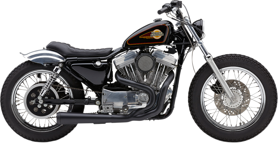 COBRA El Diablo Exhaust - Black - 4" Sportster 1200 /883 1986-2003   6471B