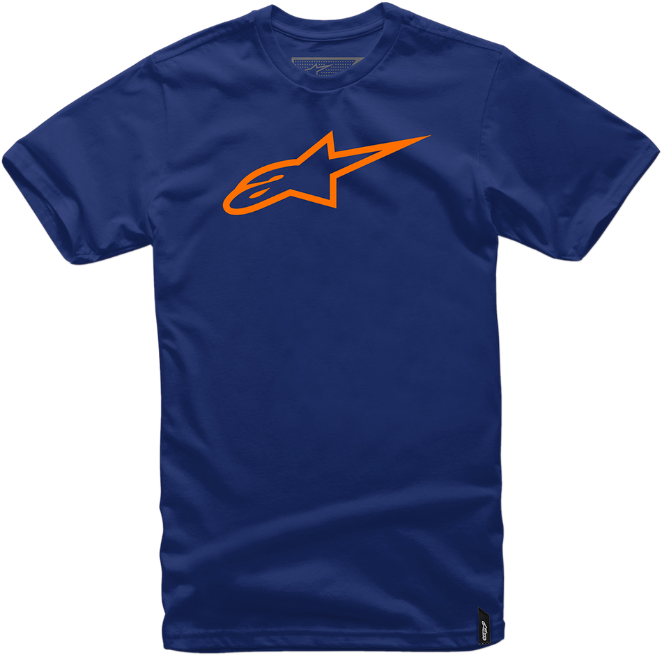 ALPINESTARS Ageless T-Shirt - Navy/Orange - XL 1032720307032XL