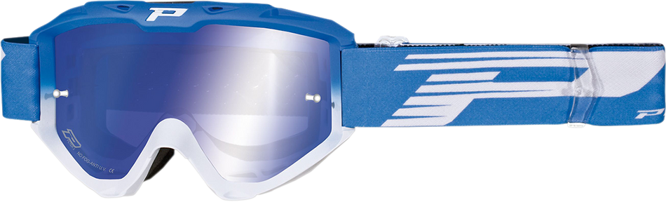 Gafas PRO GRIP 3450 Riot - Azul claro/Blanco - Espejo PZ3450AZBIFL 