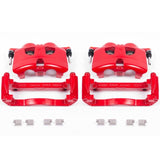 Power Stop 12-19 Ford F-150 Front Red Calipers w/Brackets - Pair S5404