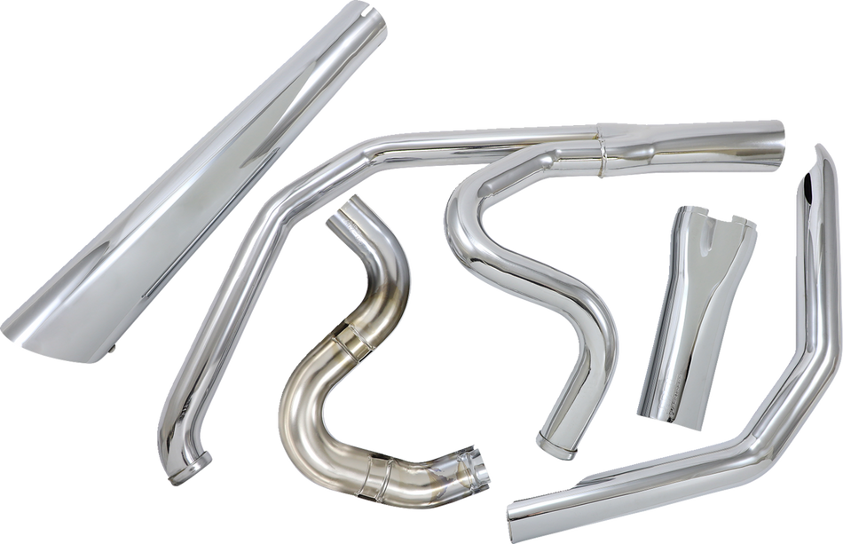 SUPERTRAPP Supermeg Exhaust - Chrome 828-71454