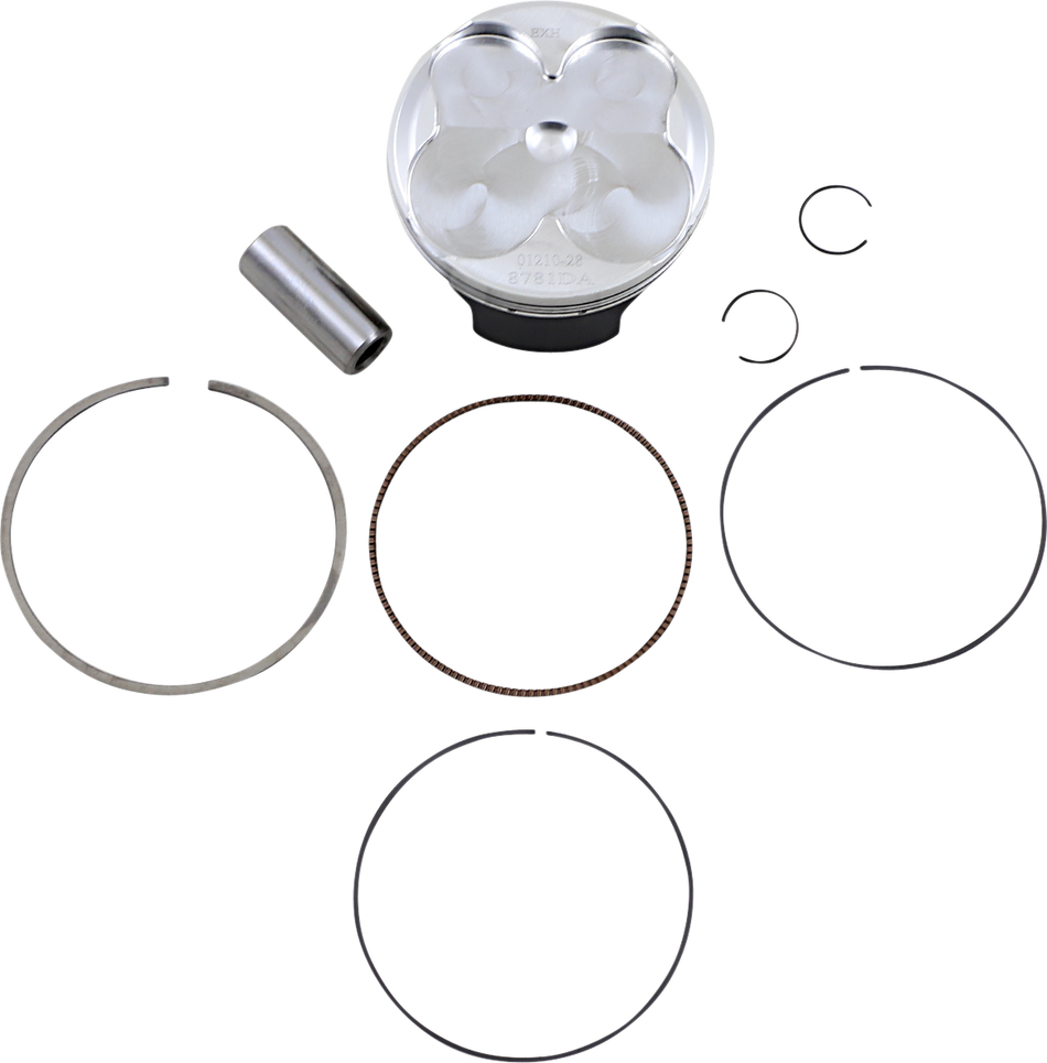 WOSSNER Piston Kit - RMZ250 - 76.96 mm 8781DA