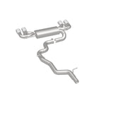 MagnaFlow Sys C/B 2015 Volkswagen Golf R 3in Polished SS Quad Tip Split Rear Exit 19165