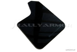 Rally Armor Universal Fit (No Hardware) Black UR Mud Flap w/ Grey Logo MF12-UR-BLK/GRY
