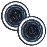 ORACLE Lighting 07-18 Jeep Wrangler JK Oculus 7in. ColorSHIFT Bi-LED Projector Headlights 5876-504
