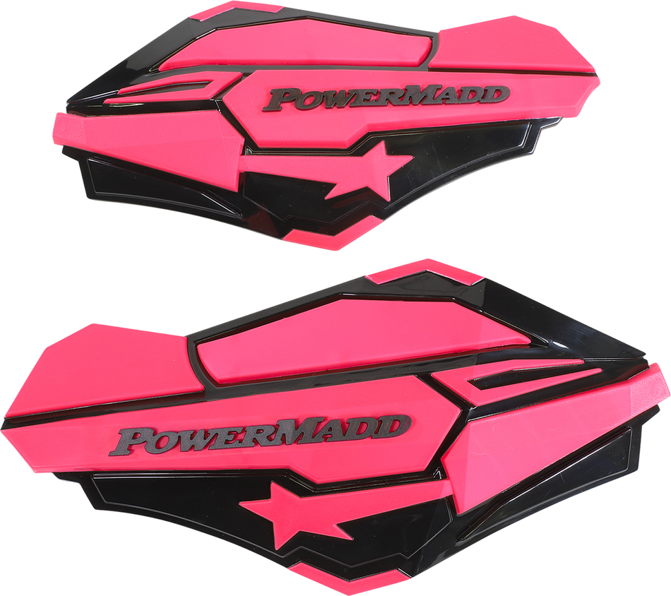 POWERMADD Handguards - Pink/Black 34420