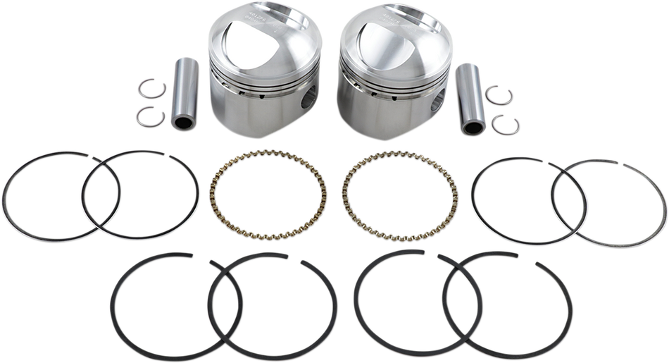 WISECO Piston Kit - .060 - 1948-1980 - Big Twin High-Performance K1611