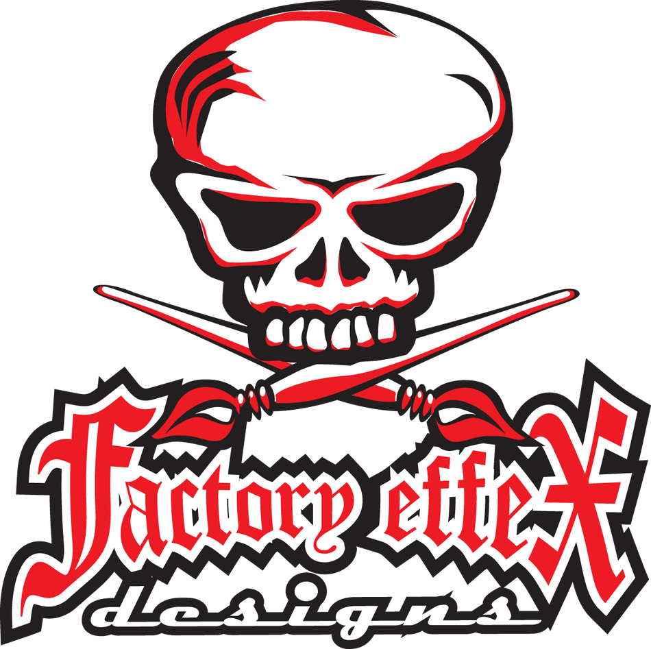 FACTORY EFFEX Logo Decals - Factory Effex - 5 Pack 04-2654