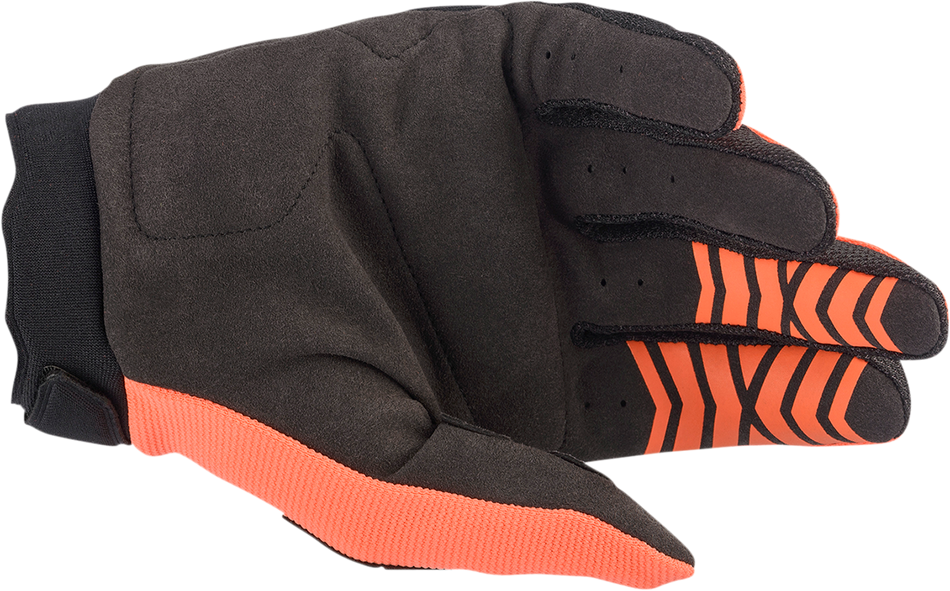 ALPINESTARS Jugend Full Bore Handschuhe - Orange/Schwarz - Größe S 3543622-41-S