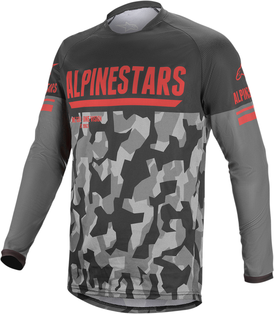 ALPINESTARS Venture-R Jersey - Camo/Red - Small 3763019-9133-S