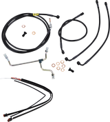 BURLY BRAND Control Kit - 13" Ape Hanger Handlebars B30-1236