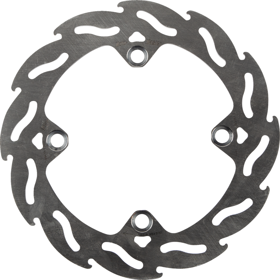 MOTO-MASTER Brake Rotor - Rear - Flame 110667-PU