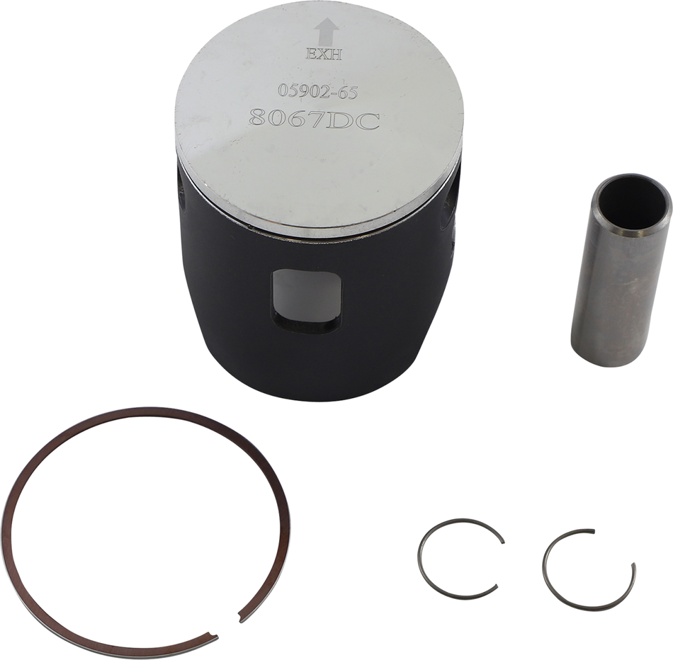 WOSSNER Piston Kit - CR125 - 53.97 mm 8067DC