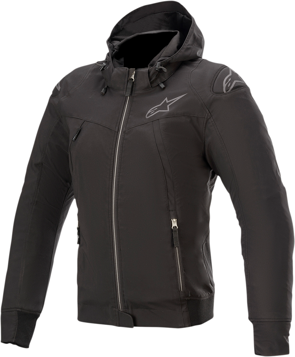 ALPINESTARS Stella Sektor v2 Tech Kapuzenpullover, Schwarz, Größe L, 4210520-10-L