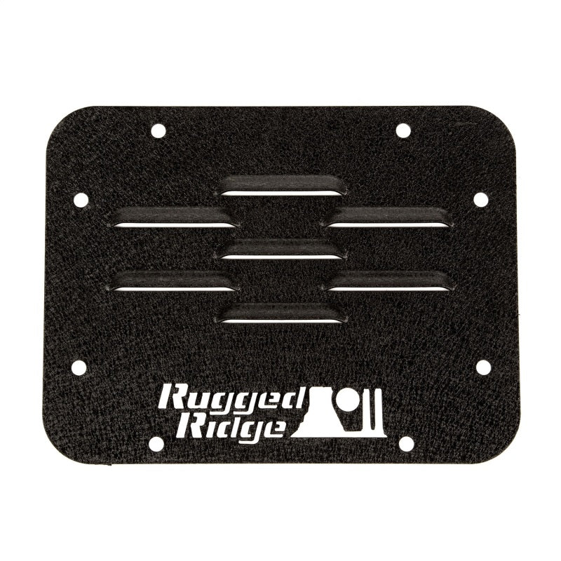 Rugged Ridge Tire Carrier Delete Plate 07-18 Jeep Wrangler JK 11586.1