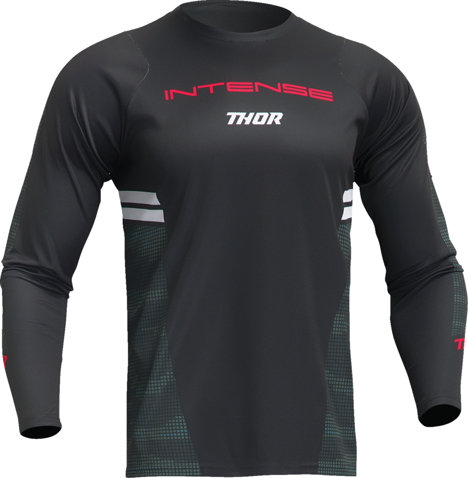 THOR Intense Assist Berm Long-Sleeve Jersey - Black/Camo - XL 5020-0226