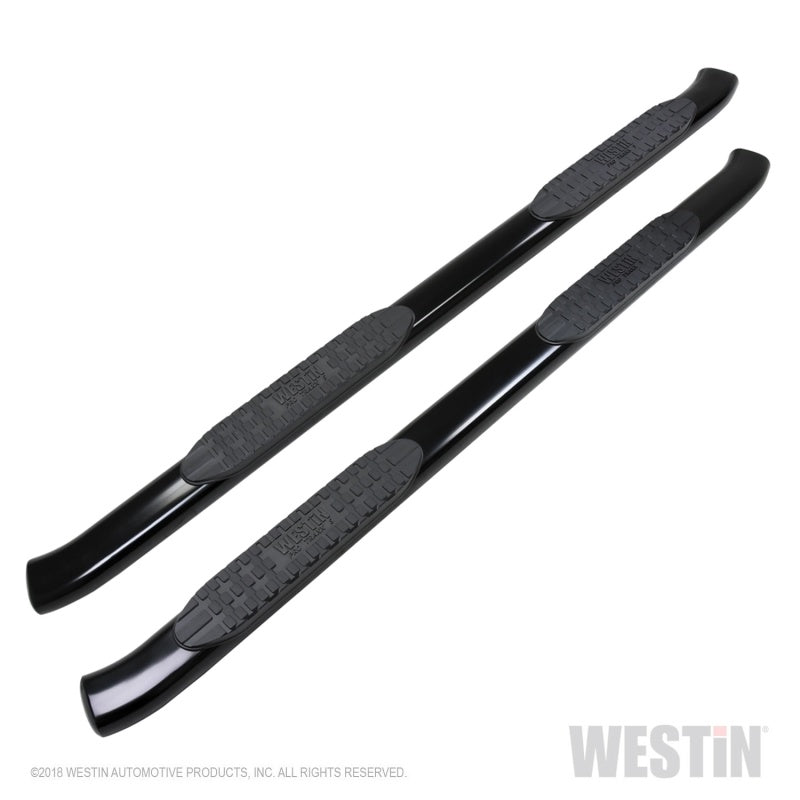 Westin 2019 Chevrolet Silverado/Sierra 1500 Crew Cab Non LD PRO TRAXX 5 Oval Nerf Step Bars - Black 21-54135