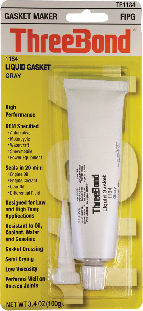 THREEBOND Liquid Gasket 1184 3.5oz 1184A100G/BC-US