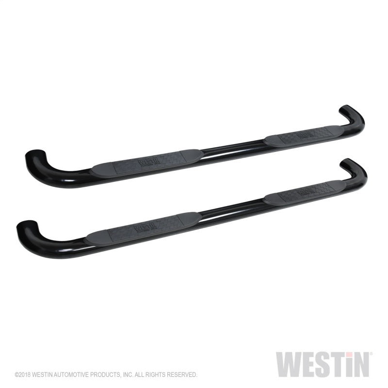 Westin 2019 Chevrolet Silverado/Sierra 1500 Crew Cab Platinum 4 Oval Nerf Step Bars - Black 21-4135