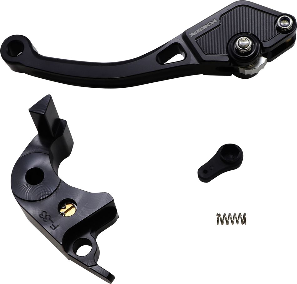 VORTEX Brake Lever - Short - Black LVB164