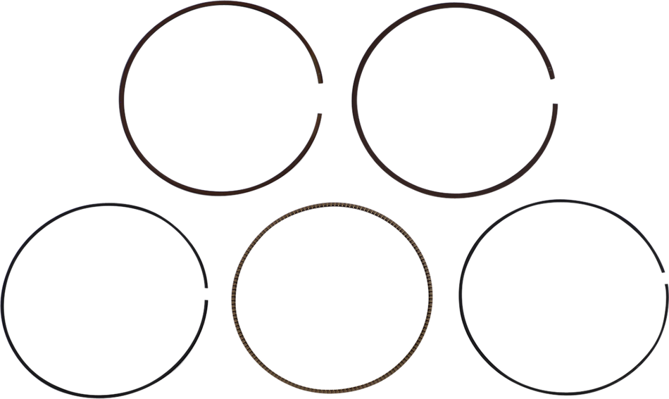 WOSSNER Piston Ring Set - KTM TPR76.00