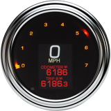 DAKOTA DIGITAL Tank Speedometer - Chrome Bezel - 4.5" - '11+ MLX-2011