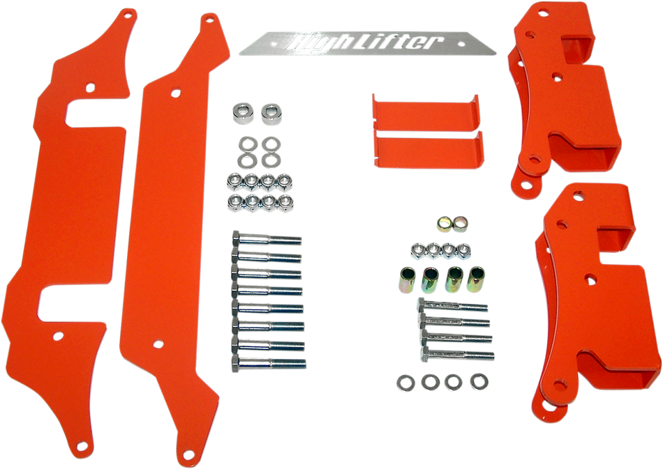 HIGH LIFTER Lift Kit - 3,00"-5,00" - Orange - Vorne/Hinten RZR XP 1000 2018-2023 73-14808 