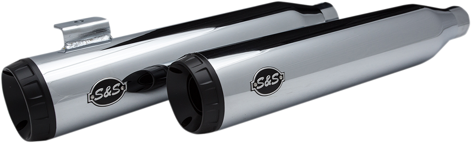 S&S CYCLE Grand National Mufflers - Chrome 550-0723 1801-1277