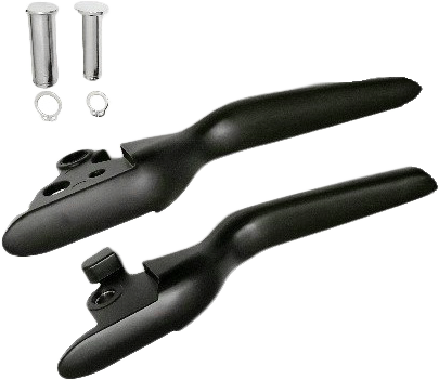 HARDDRIVE Lsr Lever Set `18-Up Softail Black 53591