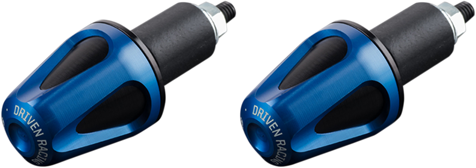 DRIVEN RACING Bar End Weight - Blue/Black DXB-BL