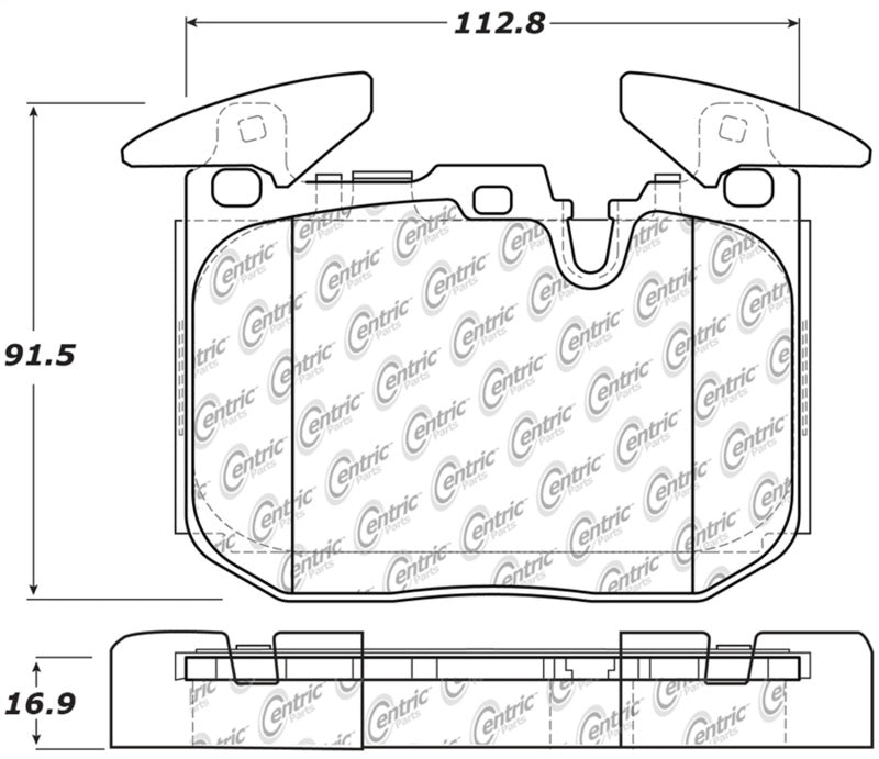 StopTech Performance Brake Pads 309.1609