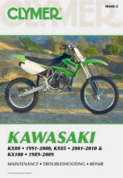 CLYMER Repair Manual Kaw Kx80-100 CM4482