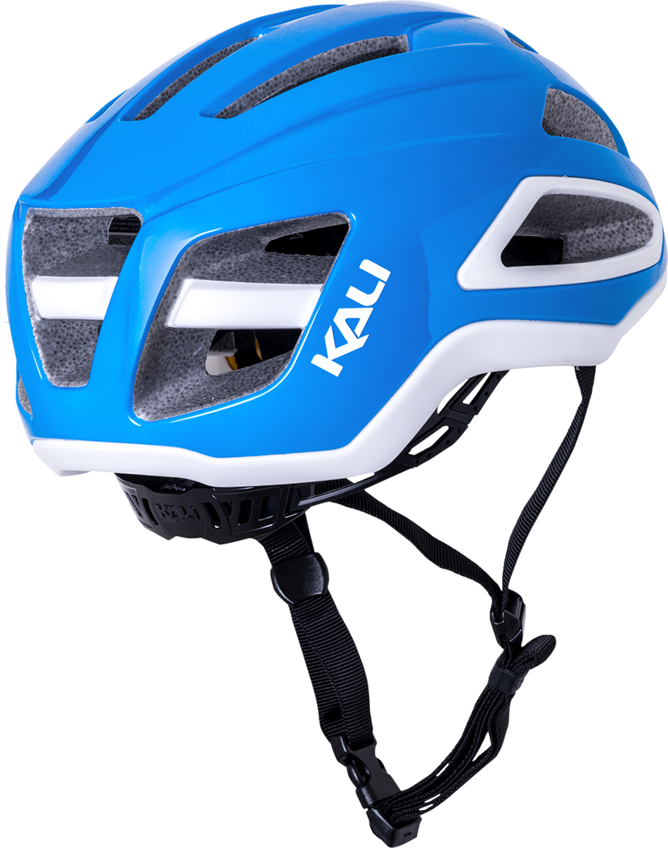 KALI Uno Helmet - Gloss Blue/White - L/XL 0240921147